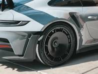 Aero disc rear wheel carbon fibre for Magnesium Wheel. Porsche 992.1 GT3 RS